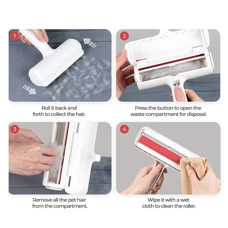 One-Touch Pet Hair Roller
