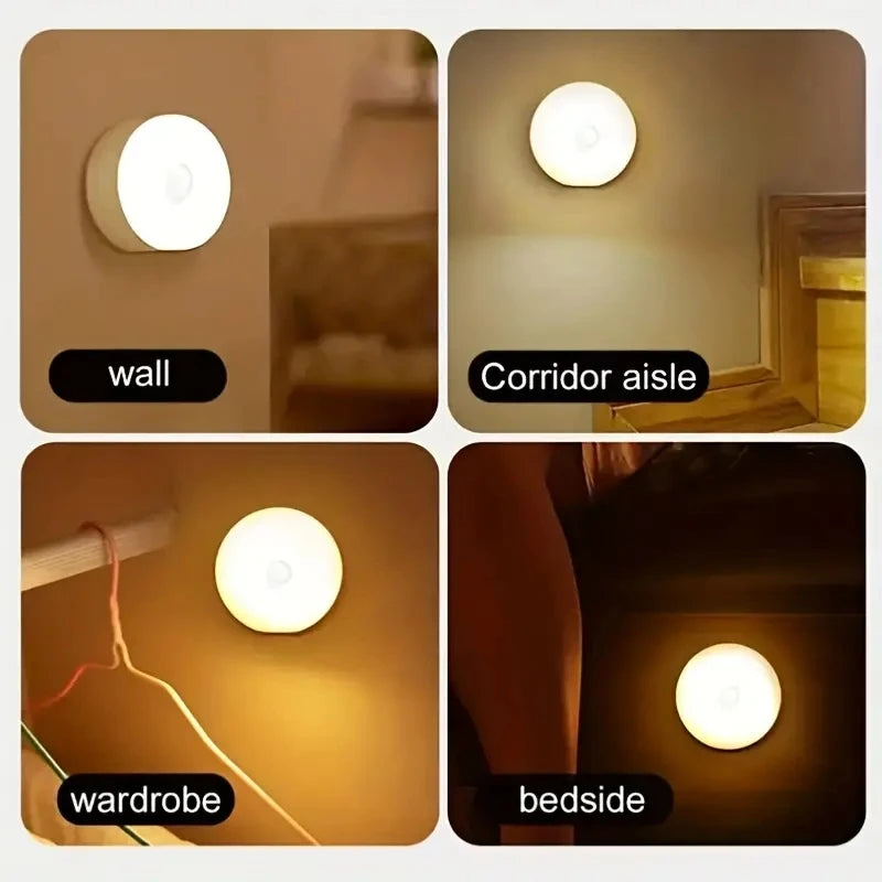 Wireless LED Detector Lamp for Bedroom, Closet & Staircase