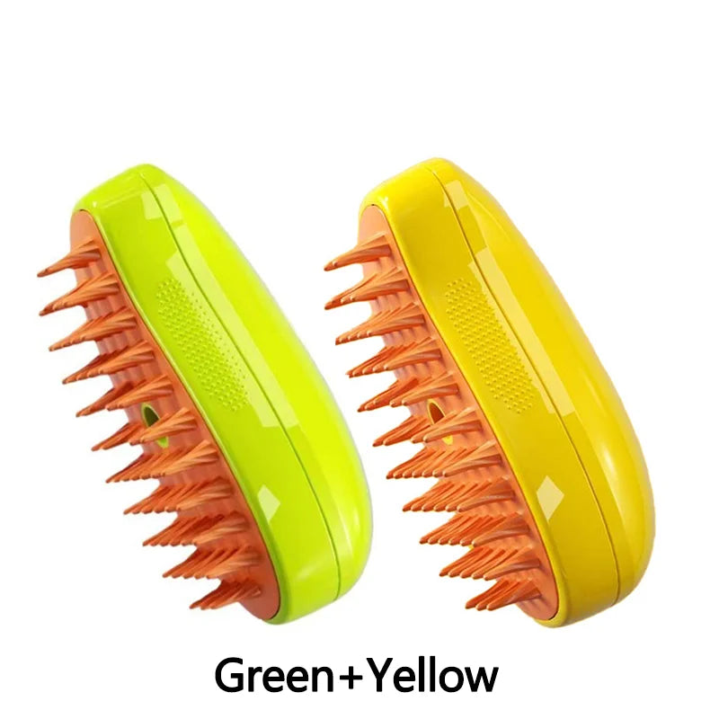 Pet Grooming Steam Brush