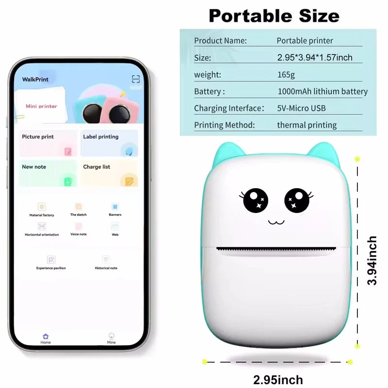 Mini Cat Pocket Printer™