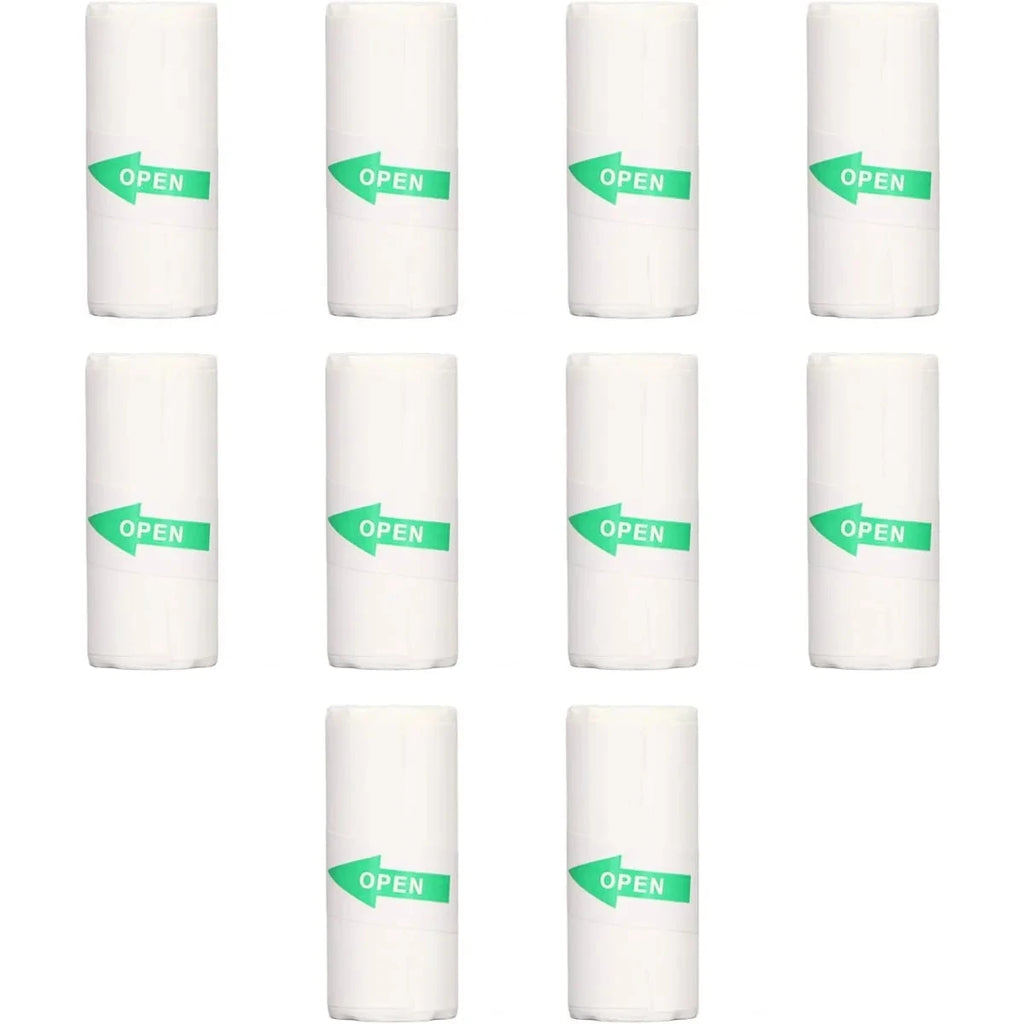 10-Pack Thermal Sticker Paper