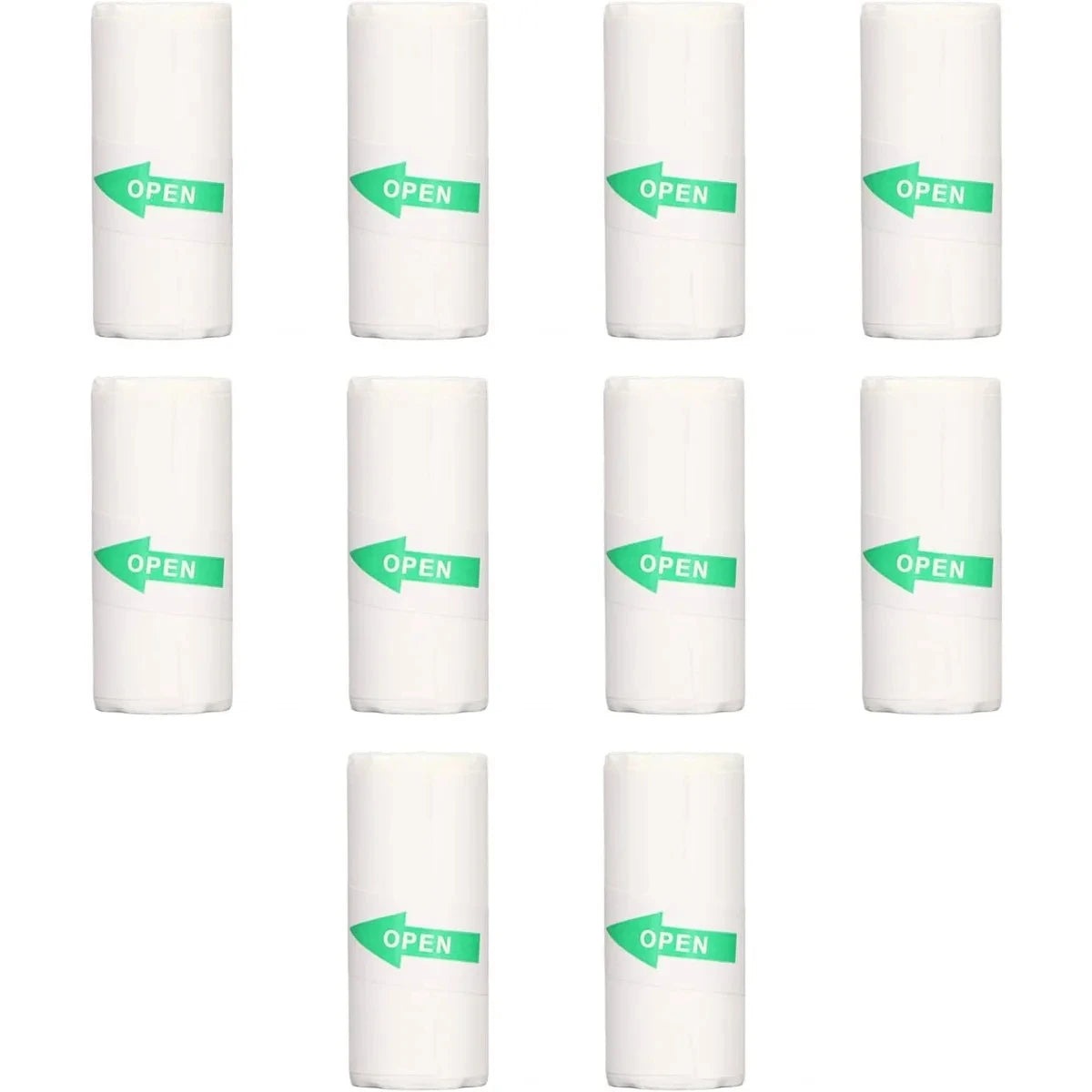 10-Pack Thermal Sticker Paper