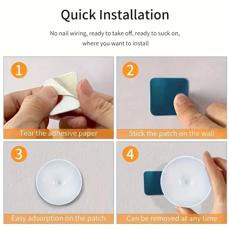 Wireless LED Detector Lamp for Bedroom, Closet & Staircase