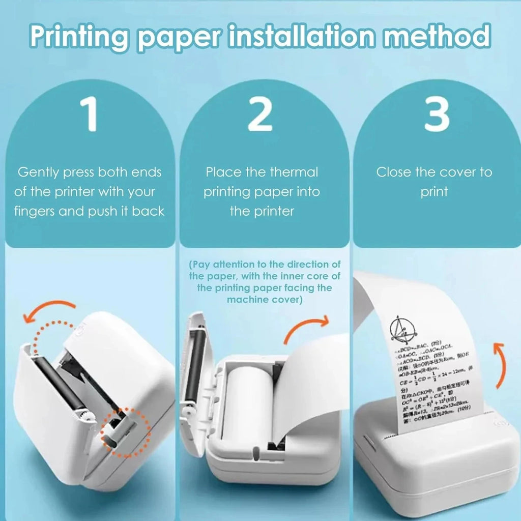 10-Pack Thermal Sticker Paper