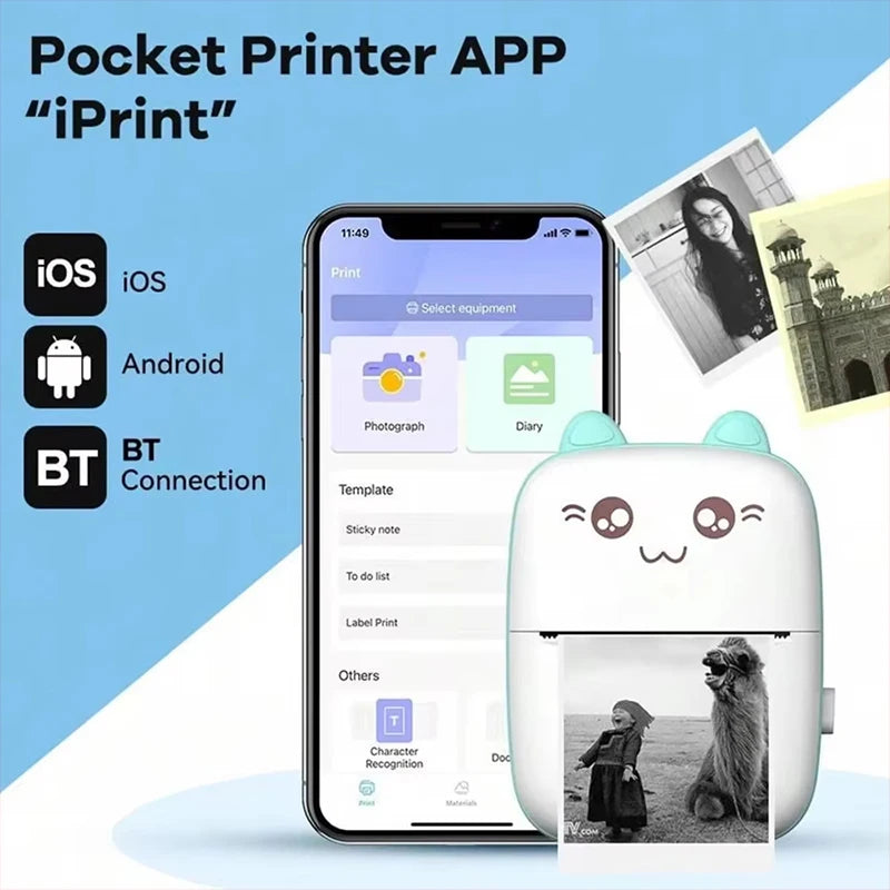 58MM Mini Pocket Printer