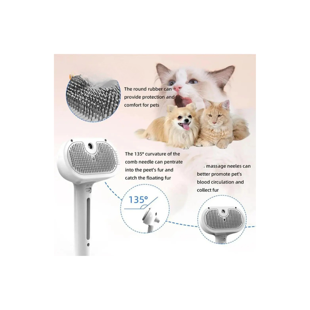Steam Grooming Brush